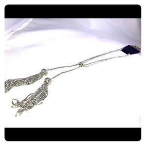 Adjustable Bolo tie-necklace