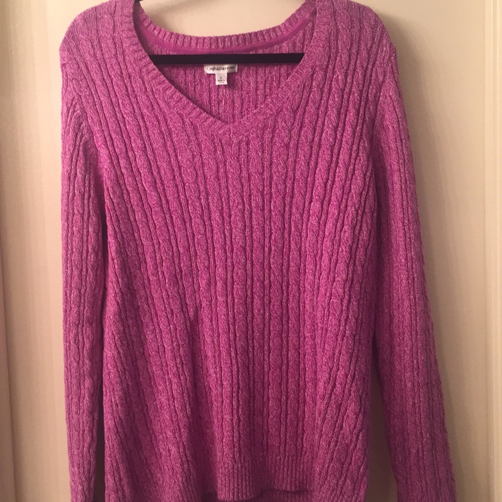 NWT L knitted sweater
