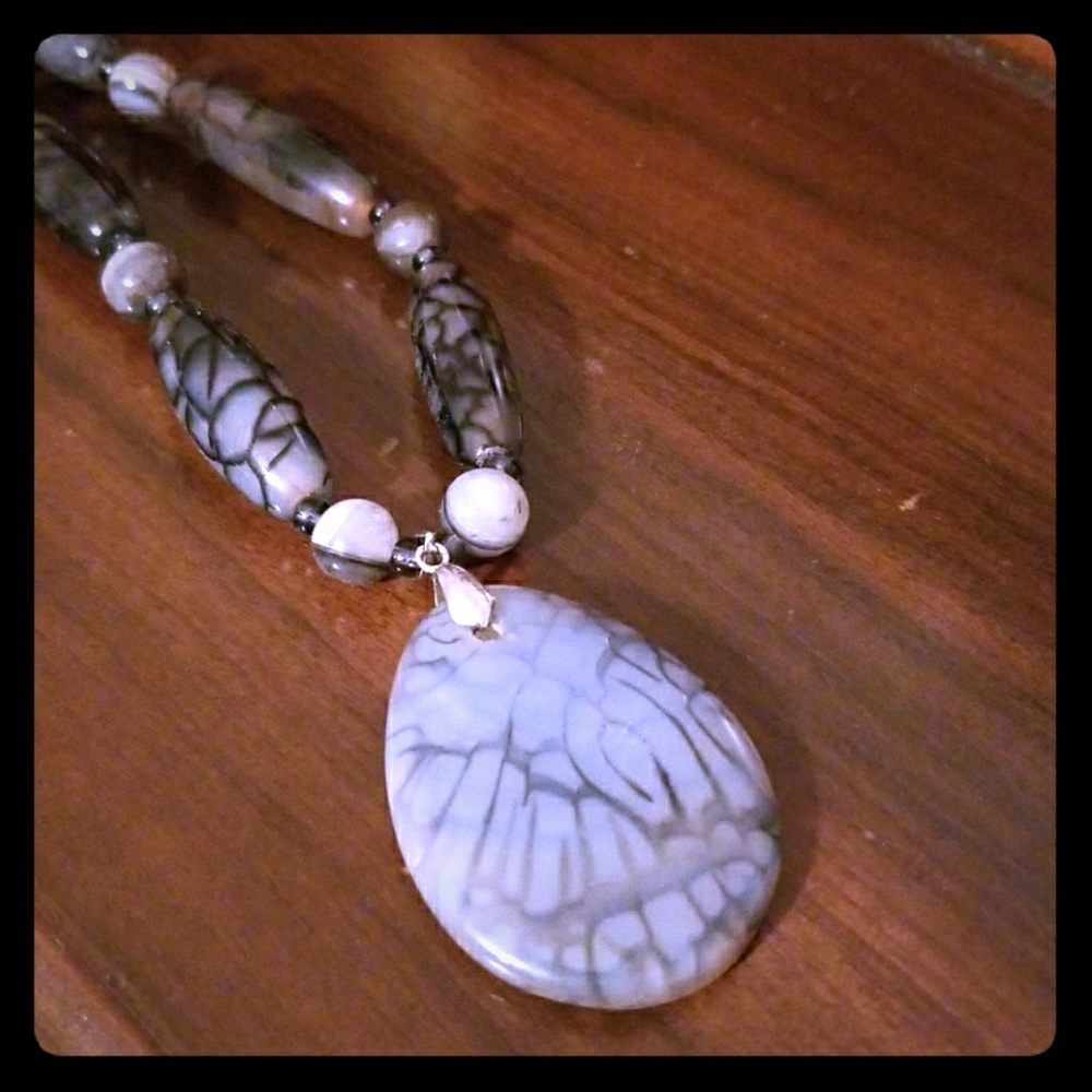 Butterfly Bead Necklace