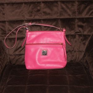 Dooney & Bourke Pebbled Shoulder bag, hot pink
