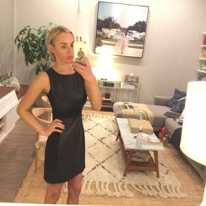 Halogen Leather Dress