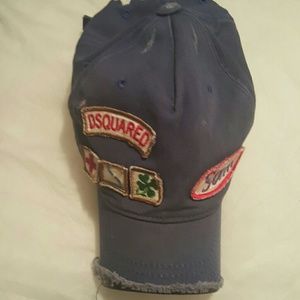 Dsquared Sawed Off Bill Baseball Hat