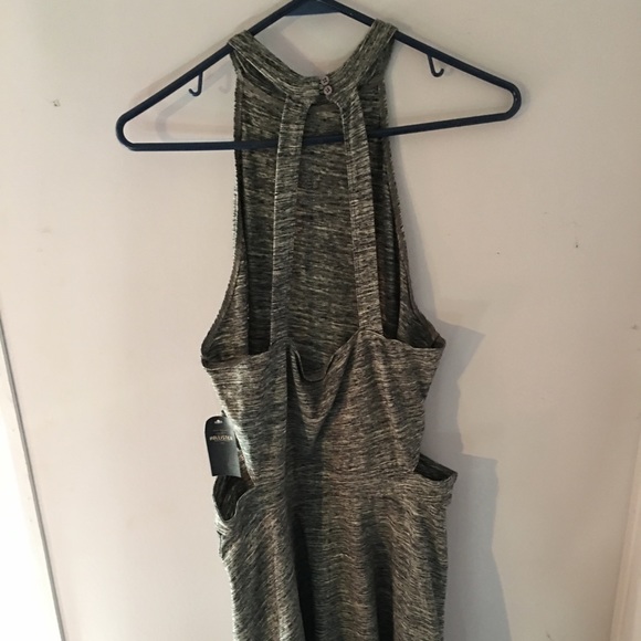 Hollister High-Neck Cutout Skater Dress - Picture 3 of 5