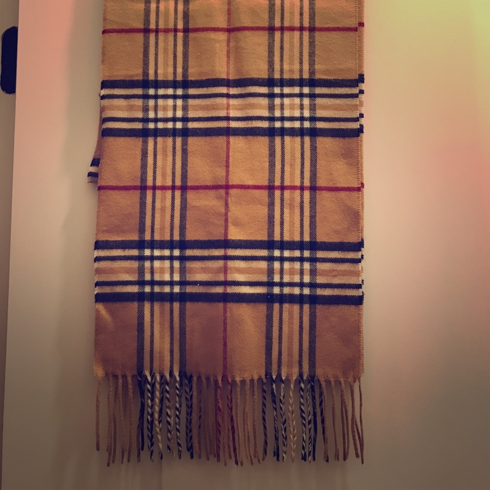 Burberry pattern print scarf