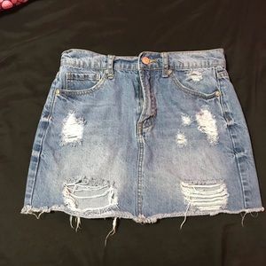 Denim skirt