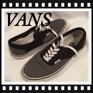 Men’s Vans black and grey