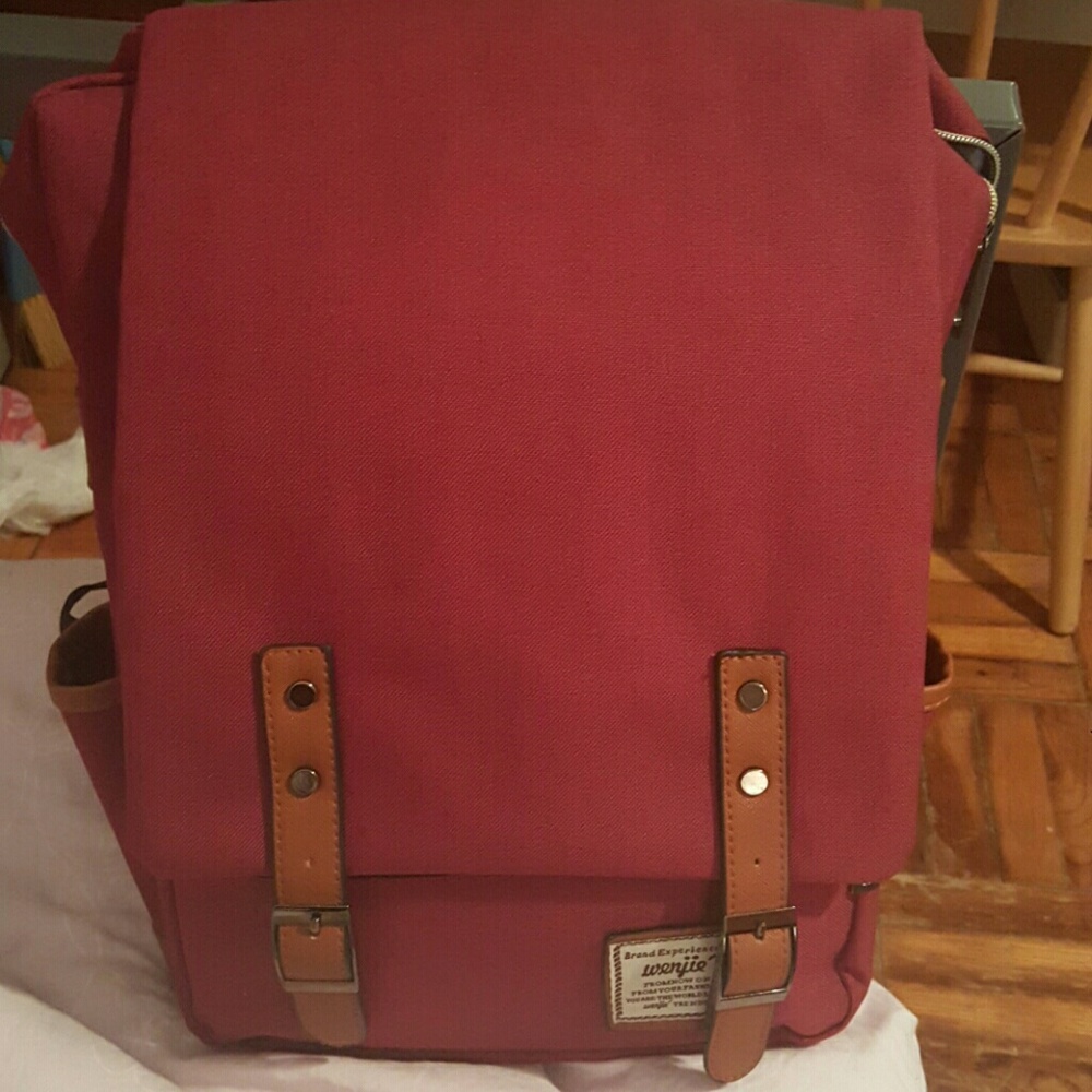 Burgundy, Waterproof Packpack