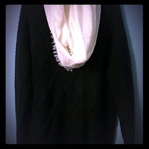 Navy Blue Oversized Sweater