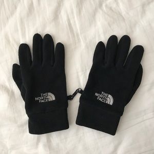 The North Face fleece gloves