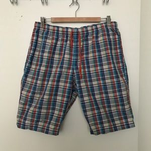 ♻️donated♻️ Uniqlo plaid shorts