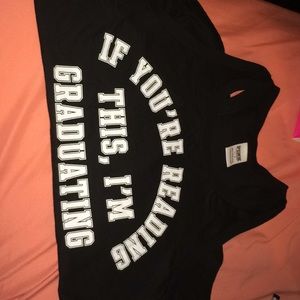 Pink graduation tank top