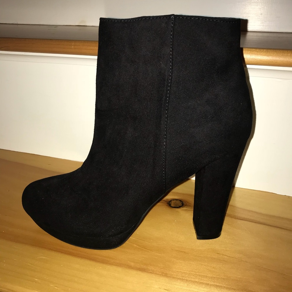 Report Black Booties New in Box