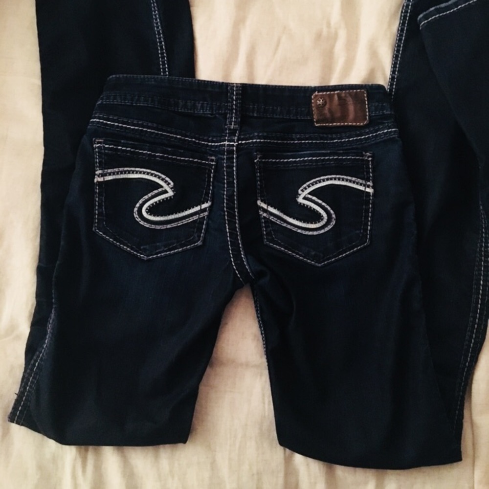 Silver jeans