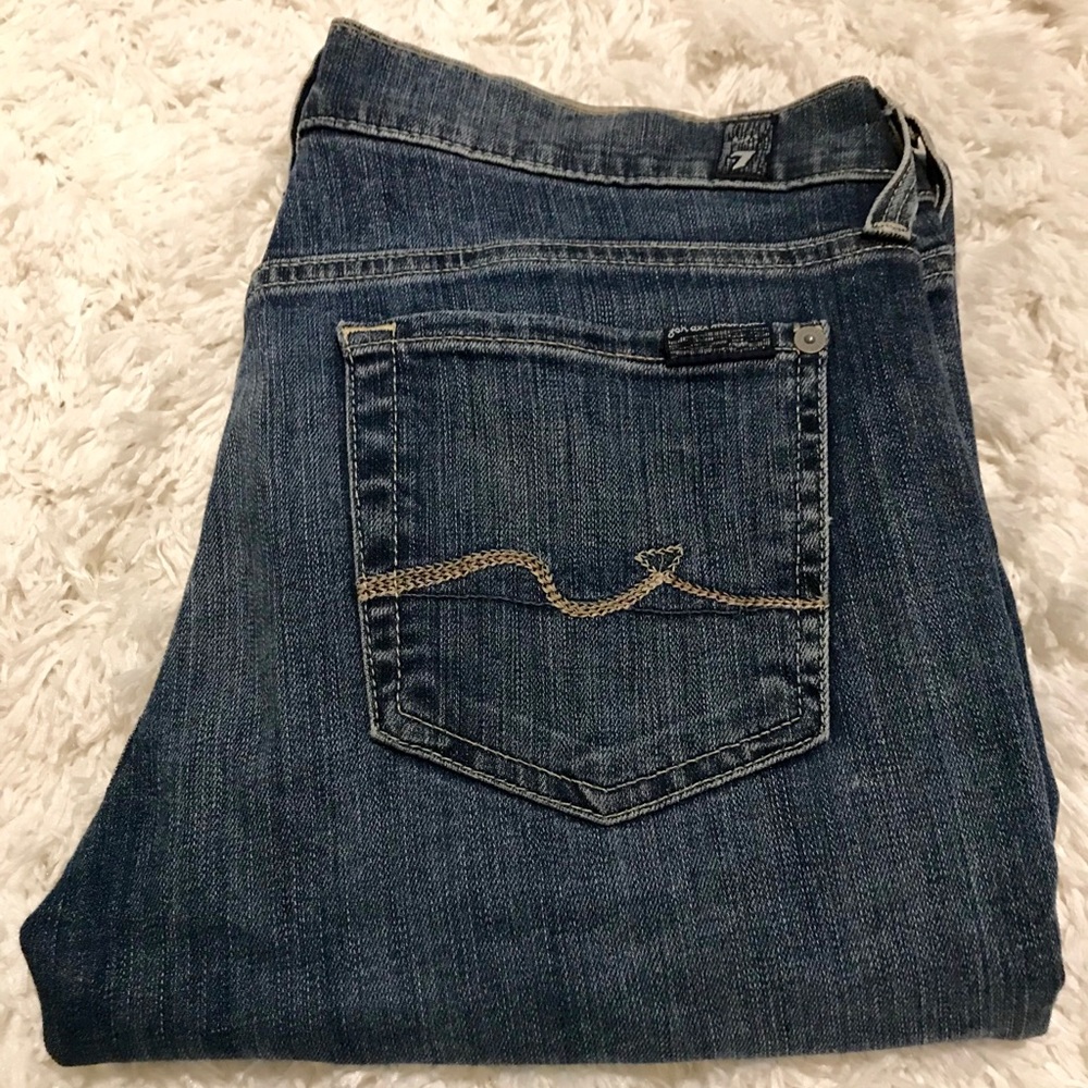 7 For All Mankind Straight Leg Jeans