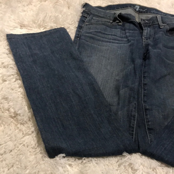 7 For All Mankind Straight Leg Jeans - Picture 3 of 5