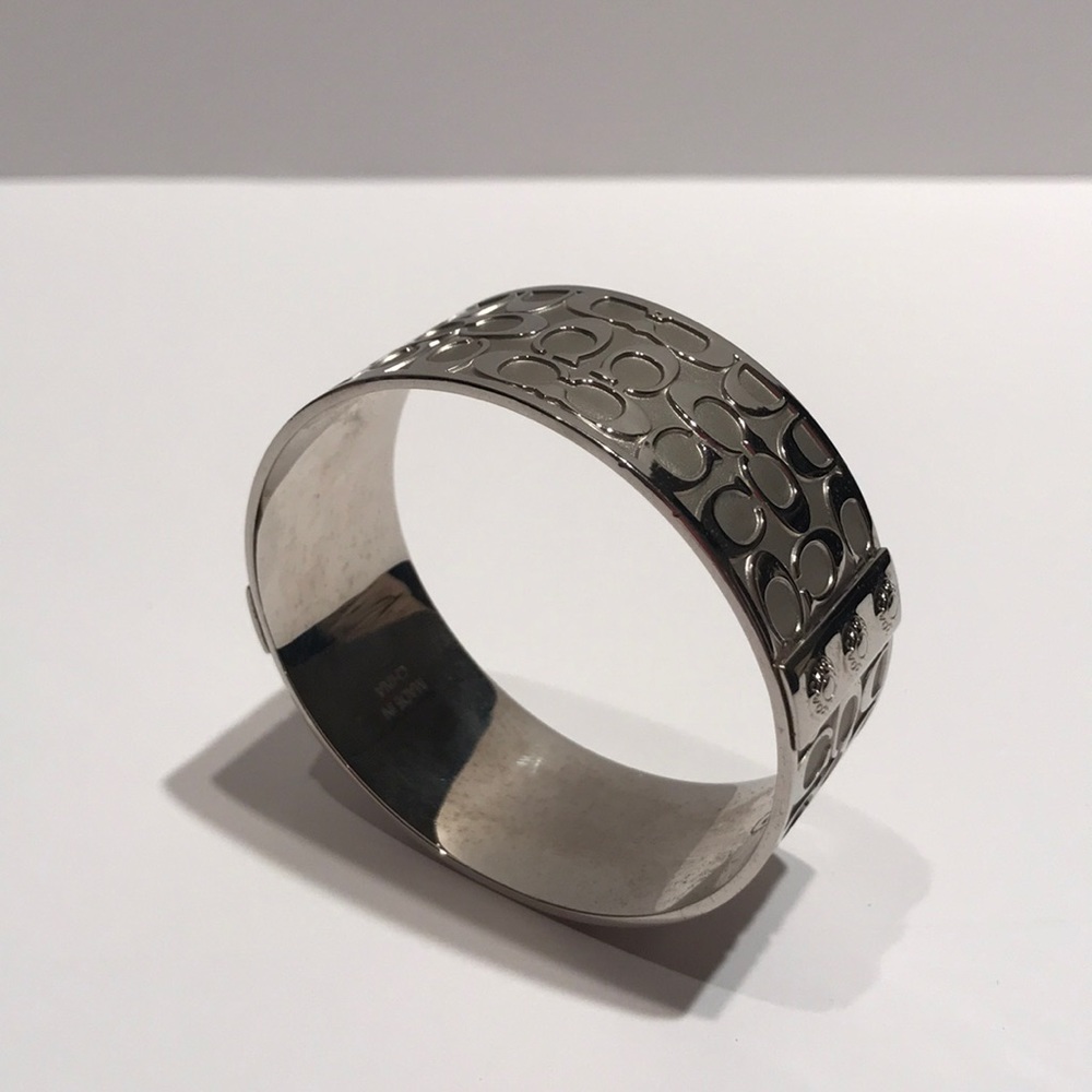 Coach Sterling Silver Cuff