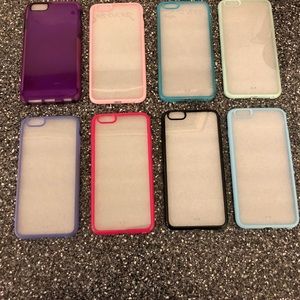 Set of 8 iPhone 6 Plus cases