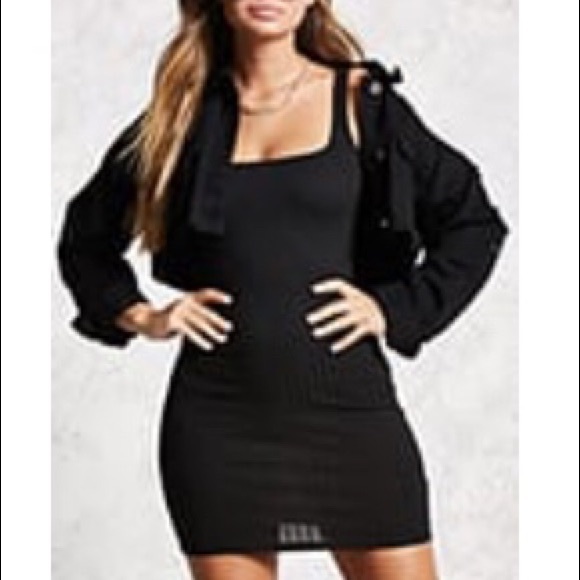 Forever 21 Ribbed Knit Dress - Picture 2 of 3