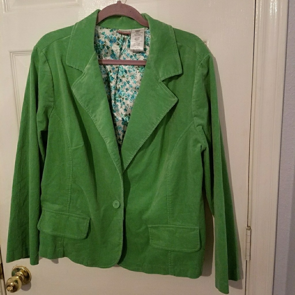 Green Blazer