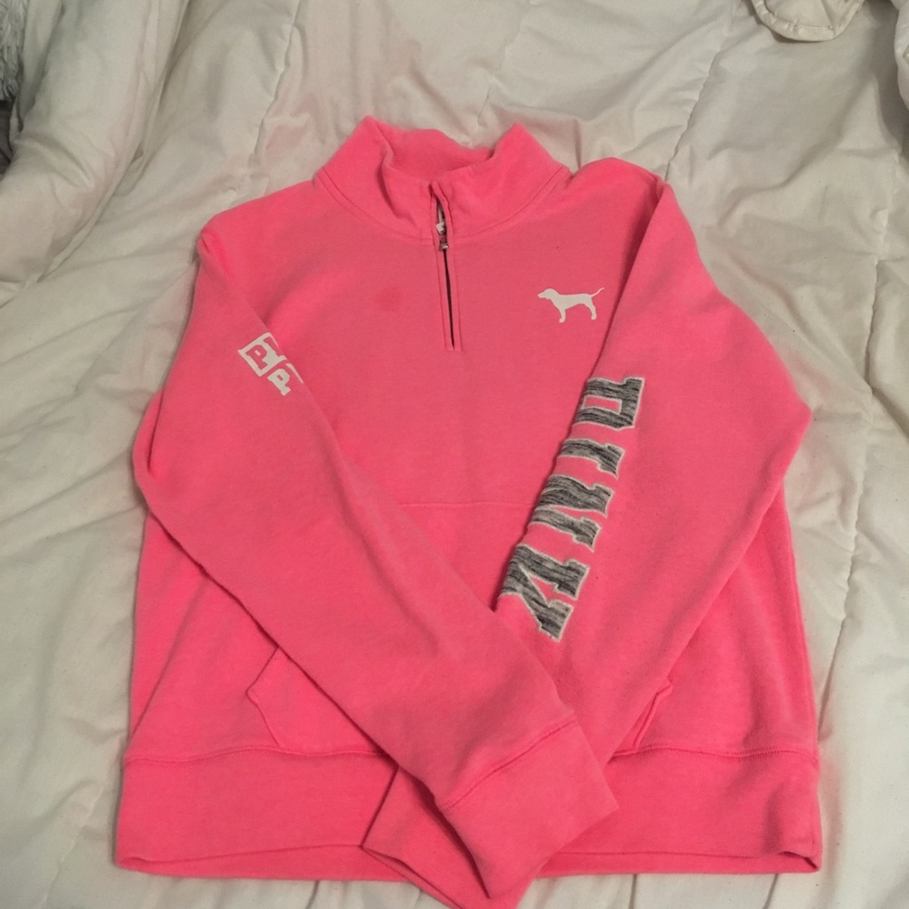 VS PINK Half zip
