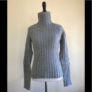 Ralph Lauren Sport gray knitted turtleneck sweater