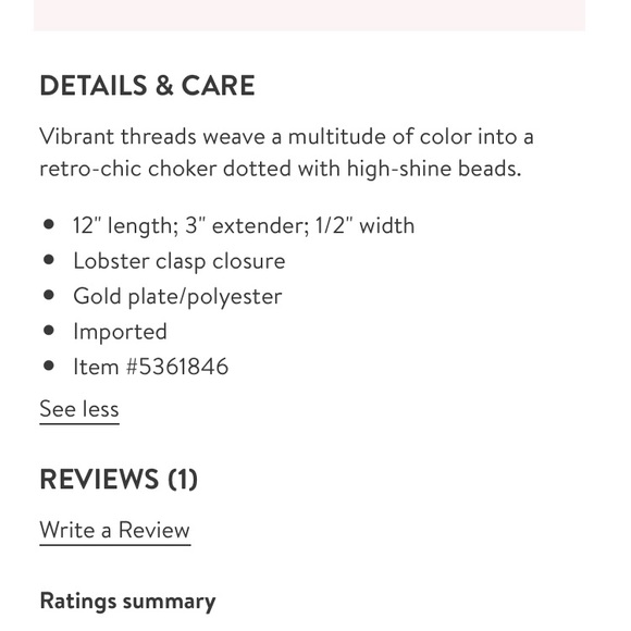 rebecca minkoff // colorful woven choker - Picture 6 of 6