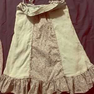 Light blue county summer dress