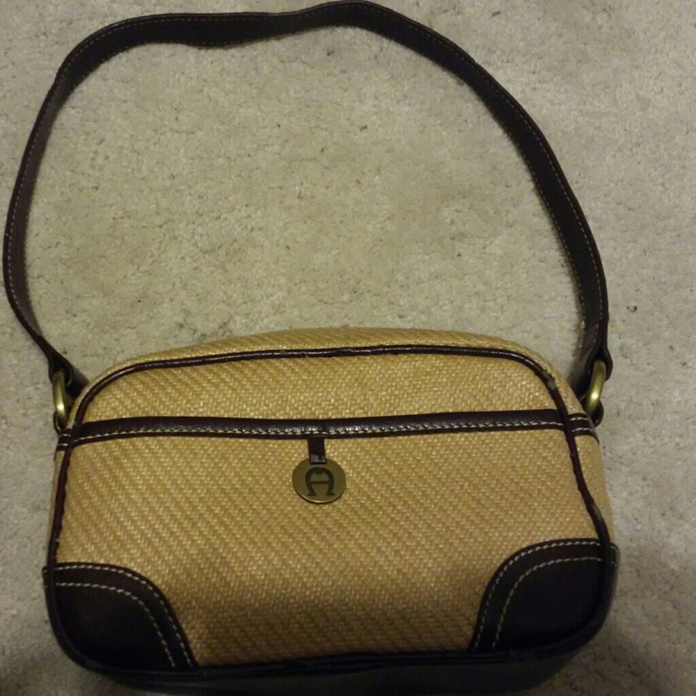 Etienne Aigner tan purse
