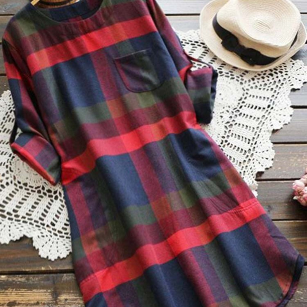 NWT plaid dress