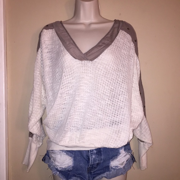 Free People Sweaters - Sweater | Free People Light Weight with Details