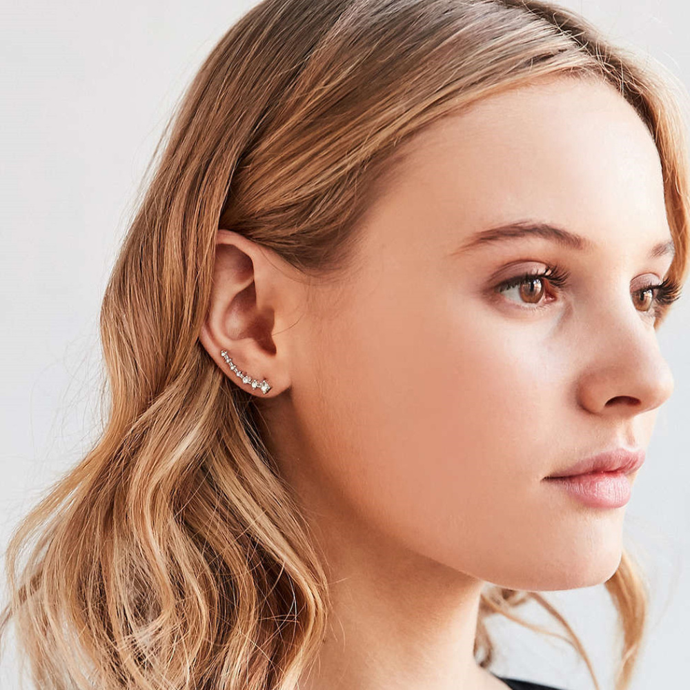 Ear Crawlers, Ear Climbers, Ear Pins.