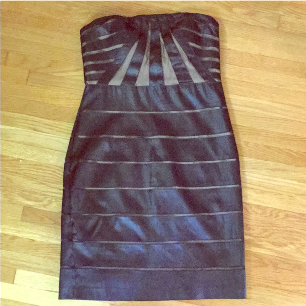 Miss Sixty strapless party dress