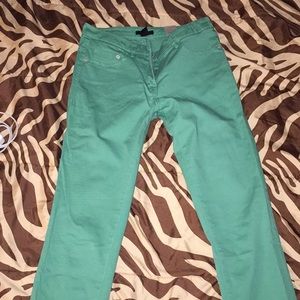 Green Jeggings