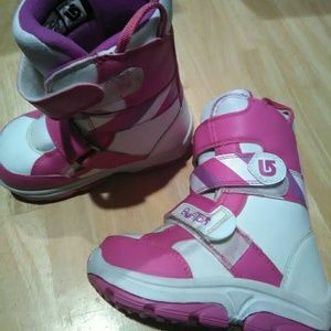 Kids size 12 Burton snowboard boots