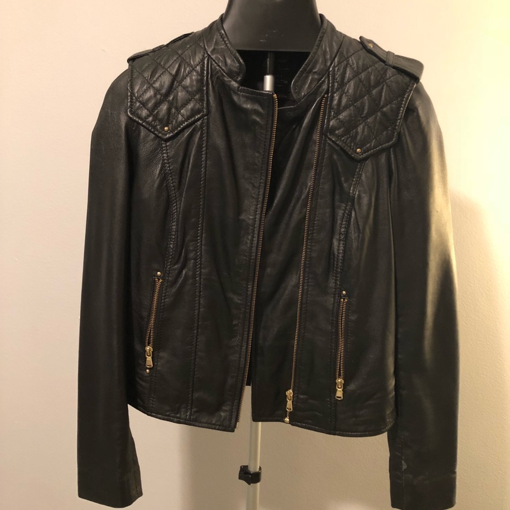 Zara Authentic Leather Jacket