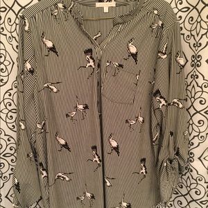 Plus size blouse