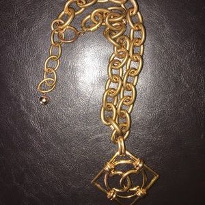 Chanel gold tone Necklace