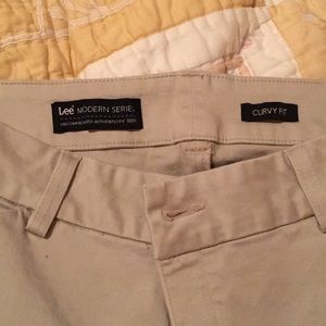 Lee modern khakis