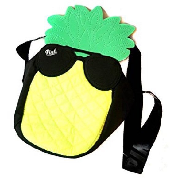 PINK Victoria's Secret Handbags - Victoria’s Secret PINK pineapple cooler