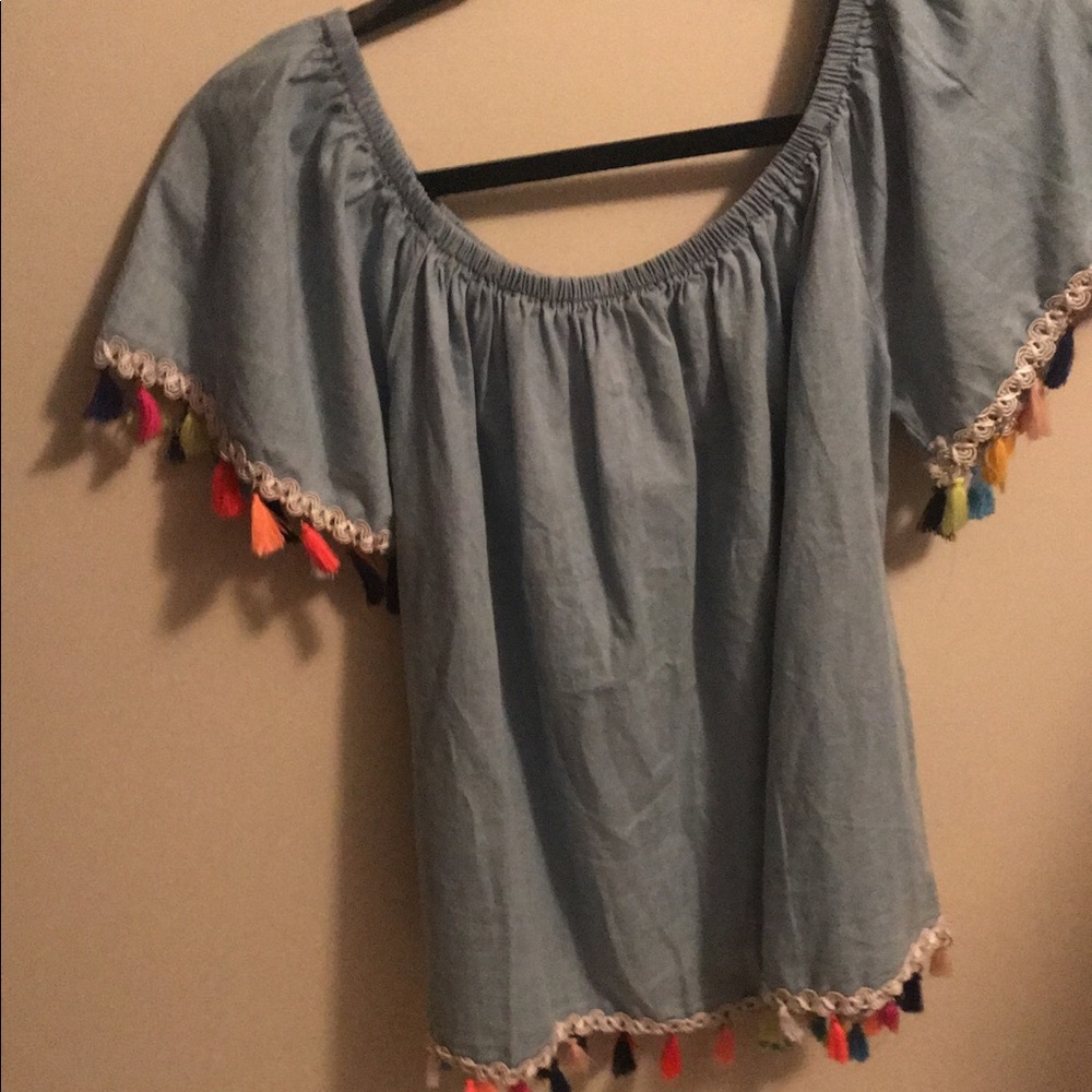 Off the shoulder top
