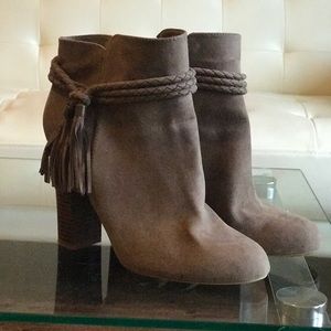 Tassel booties