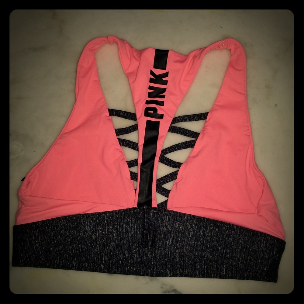 PINK SPORTS BRA