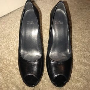 Stuart Weitzman peep toe pump