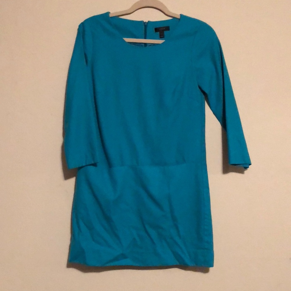 J Crew • Teal Dress