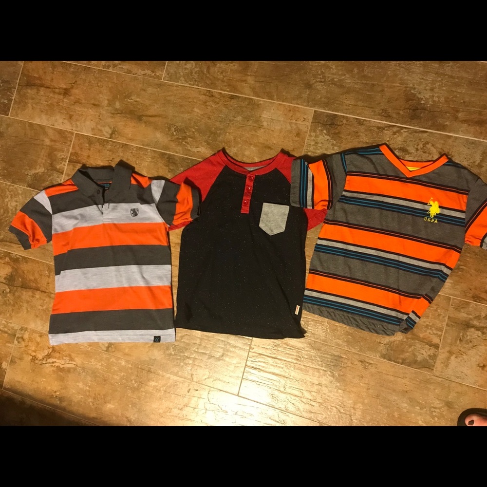 Boys lot of 3 size 7 shirts
