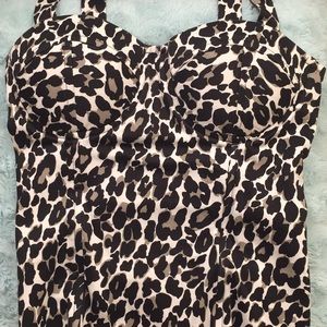 Cheetah Corset Top