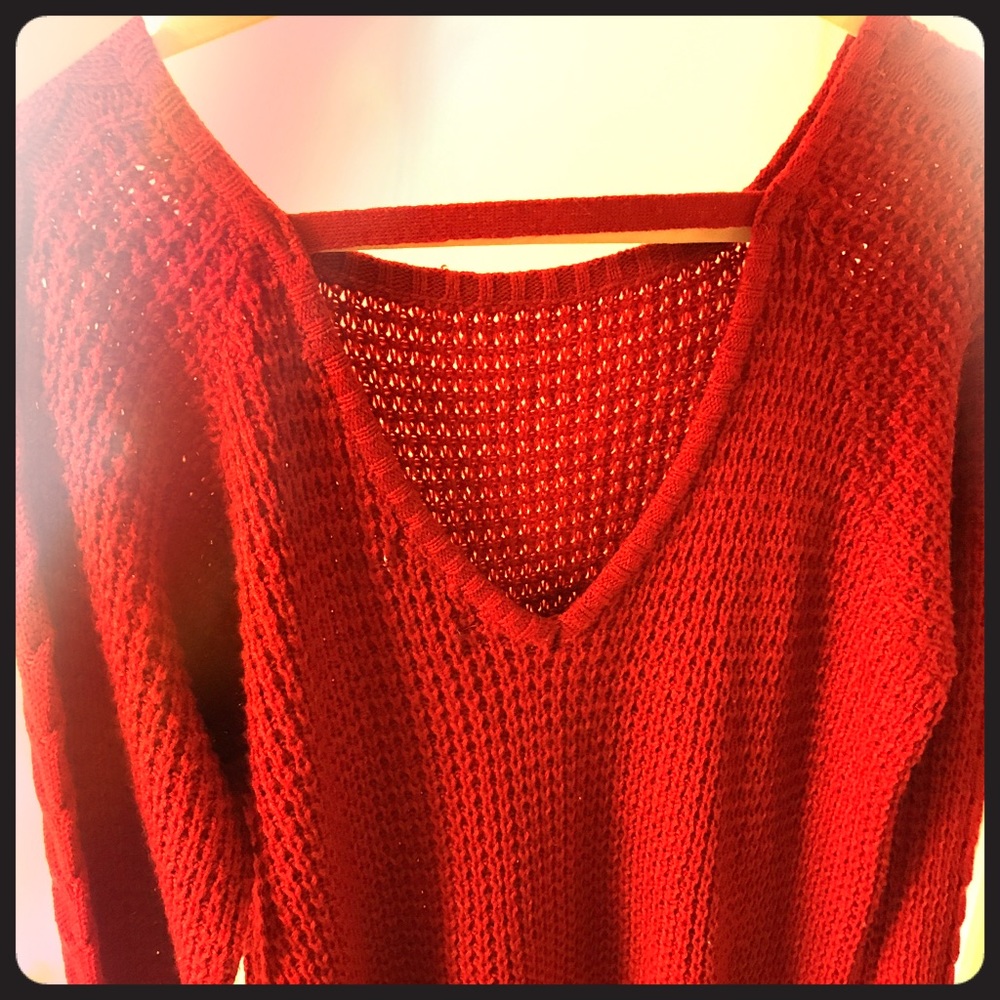 Alice Blue size medium red sweater