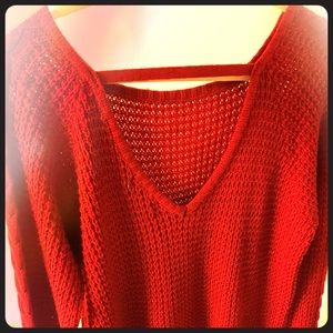 Alice Blue size medium red sweater
