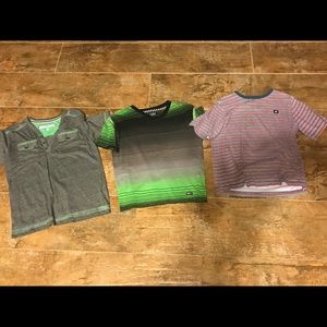 Boys size 5/6 lot of 3 shirts