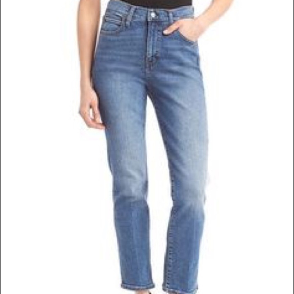 Forever straight high rise jeans